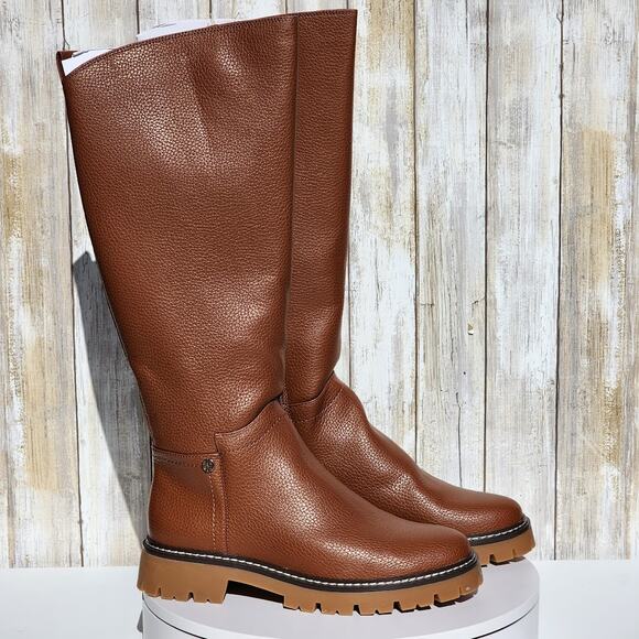 NEW - Giani Bernini Women's Jordyy Lug Sole Knee High Riding Boots - Size 7.5 M - Picture 2 of 9